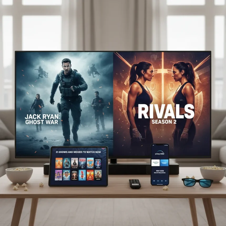 Best streaming releases May 2026: 21 shows and movies to watch now — AI-generated illustration