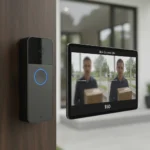 Blink Doorbell 2K+ Finally Solves Video Doorbell Blur — AI-generated illustration