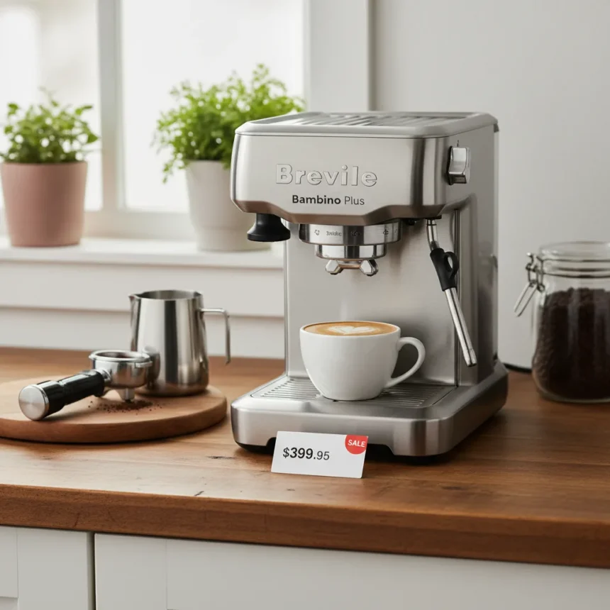 Breville Bambino Plus Delivers Barista Coffee at Home—Now on Sale