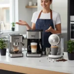 Budget coffee makers that rival cafe quality, tested by a barista — AI-generated illustration