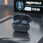 Budget earbuds with ANC under $20 are real—here's why — AI-generated illustration