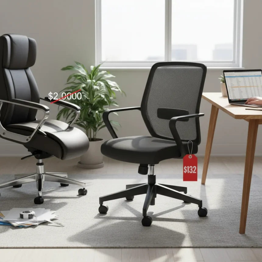 Why a $132 Office Chair Beats Expensive Alternatives