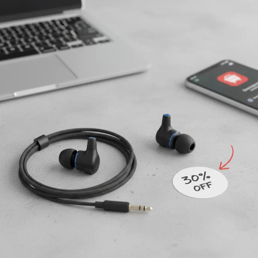 Budget Wired Earphones Hit Lowest Price Ever at 30% Off
