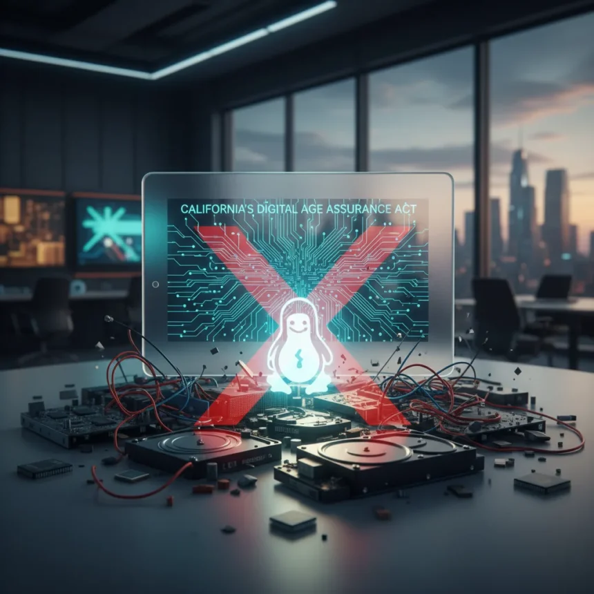 California age-verification law faces Linux enforcement crisis