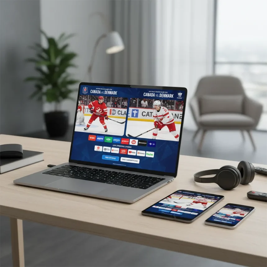 Canada vs Denmark IIHF World Championship 2026: Where to watch live