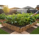 The cardboard method for raised beds actually works