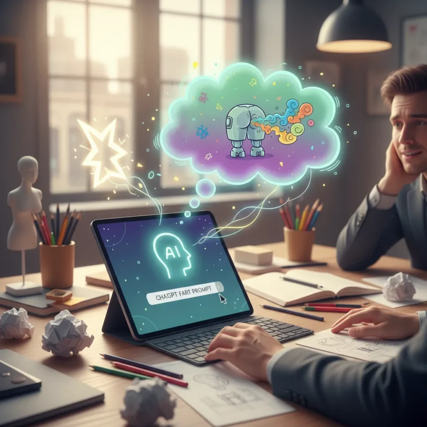 ChatGPT fart prompt beats perfectionism and unblocks creativity