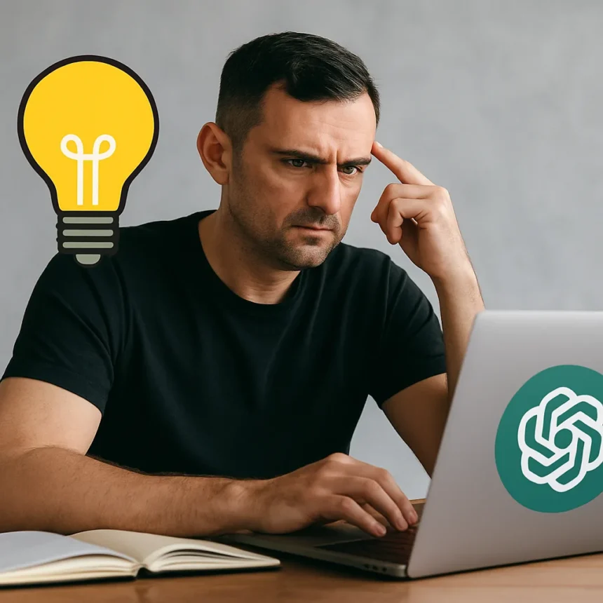 Using ChatGPT with Gary Vee's attention mindset to fix weak ideas