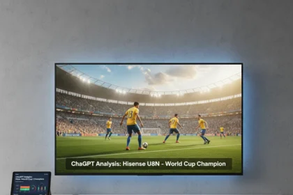 ChatGPT nailed it: Hisense U8N is the World Cup TV to buy — AI-generated illustration