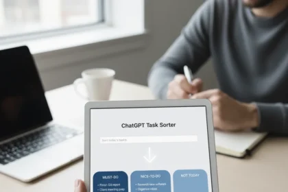 ChatGPT's three-bucket method beats complex productivity systems