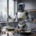 Chinese humanoid robot SeeLight S1 struggles badly at making eggs