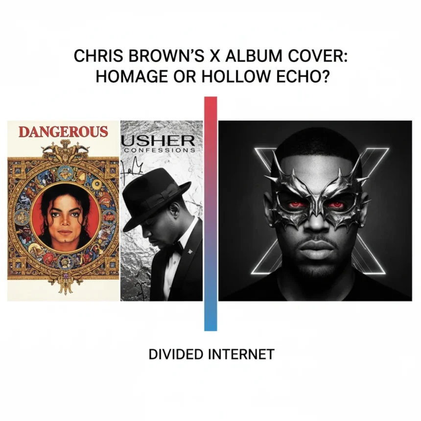 Chris Brown's X Album Cover: Homage or Hollow Echo?