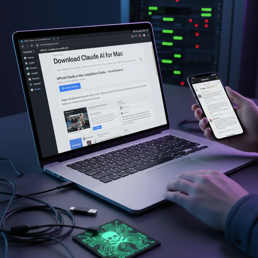 Claude Mac Download Scam: How Attackers Hijack Google Ads
