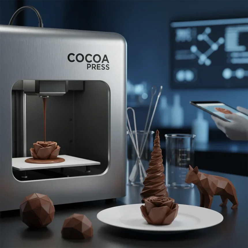3D Printing Chocolate: The Cocoa Press Changes Confectionery