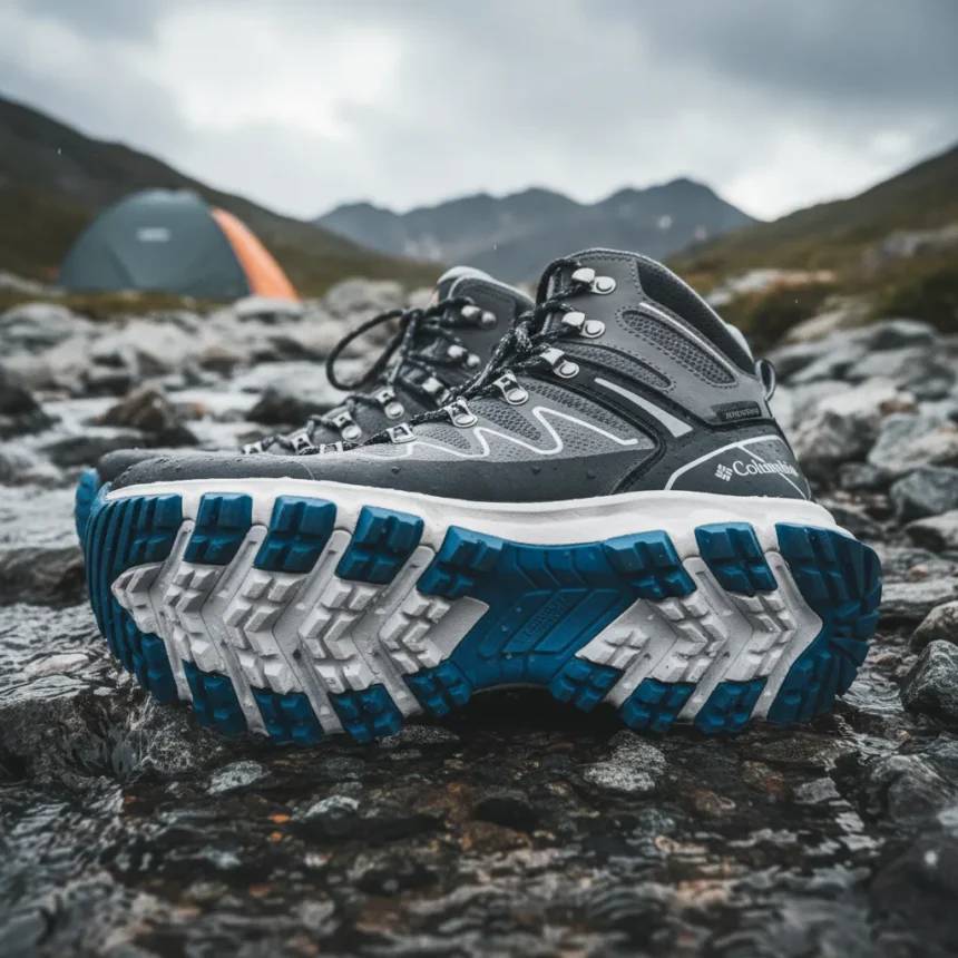 Columbia Tellurix Titanium hiking boots: chunky sole steals the show