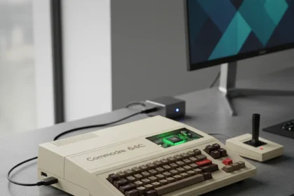 Slimline Commodore 64C Ultimate Edition brings 1986 styling back — AI-generated illustration