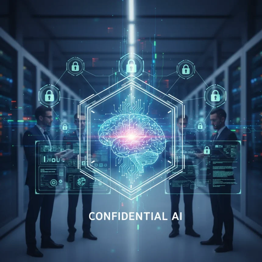 Confidential AI: Enterprise's New Security Imperative — AI-generated illustration