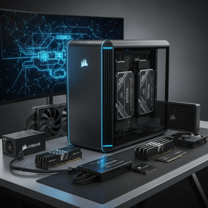 Corsair Pro lineup targets AI workstations with Blackwell Ultra