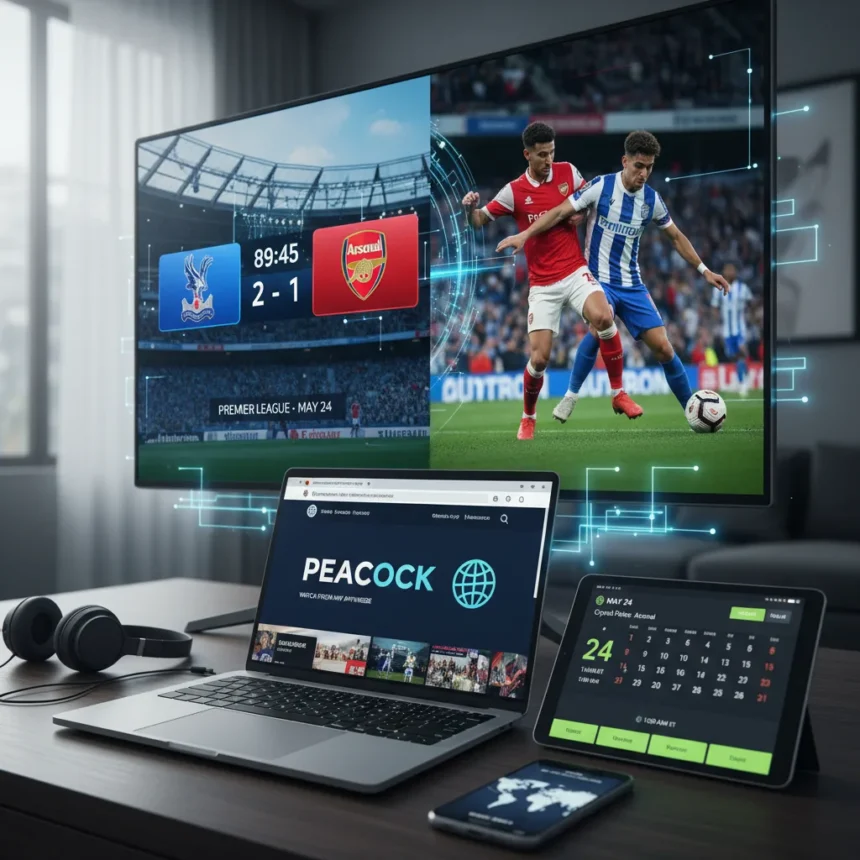 Watch Crystal Palace vs Arsenal live: May 24 Premier League kickoff