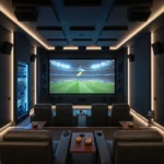 Custom 9.4.4 Dolby Atmos Home Theater Redefines Sports Viewing