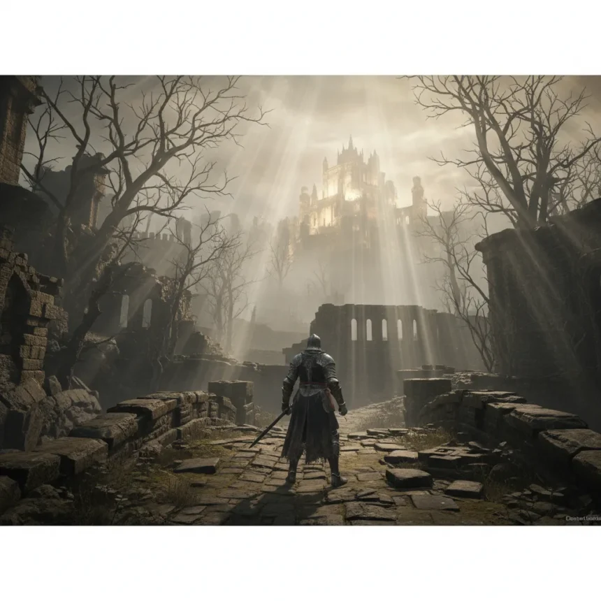 Dark Souls 2 path tracing mod transforms the franchise's ugliest entry