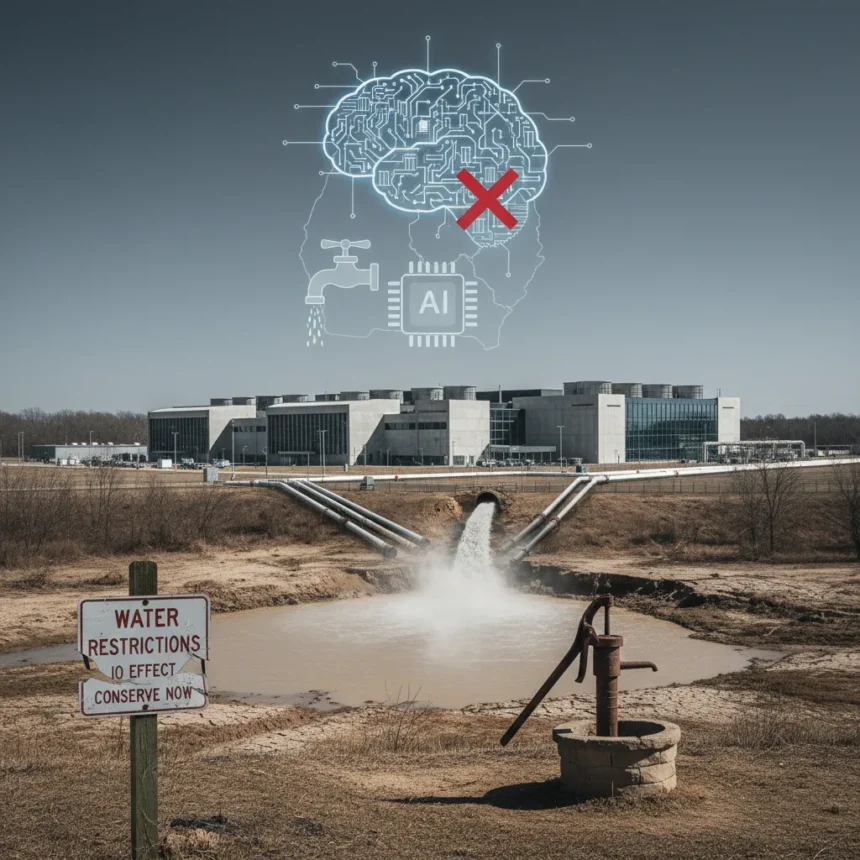 Data center water consumption crisis exposes oversight gaps