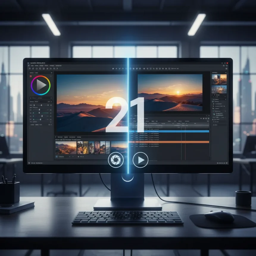 DaVinci Resolve 21 Adds Lightroom-Style Photo Tools to Free Video Editor