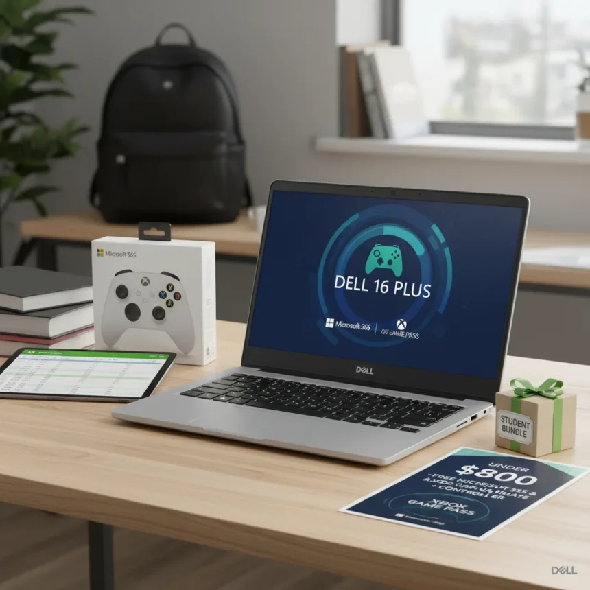 Dell 16 Plus Under $800 Bundles Microsoft 365 and Game Pass