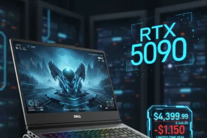 Dell Alienware RTX 5090 gaming laptop drops $1,150
