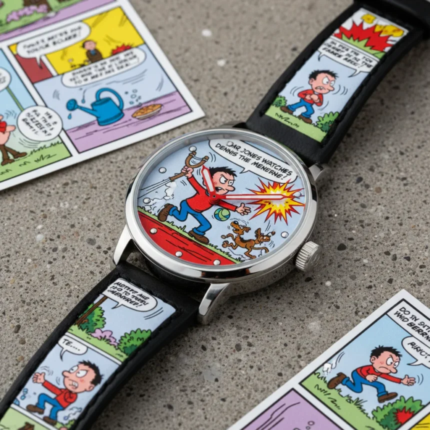 Dennis the Menace Watch Turns Comic Chaos Into Collectible Art