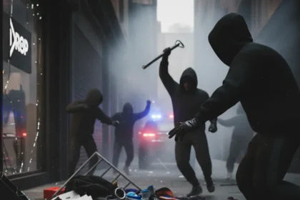 Design drops turn violent: who bears responsibility?