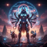 Digital artist reimagines Hindu iconography with Blender and Photoshop