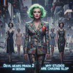 Devil Wears Prada 2 AI design: Why studios are chasing slop — AI-generated illustration
