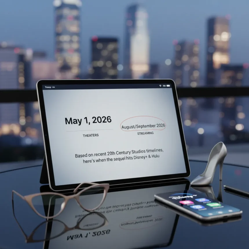 Devil Wears Prada 2 streaming release: August or September 2026