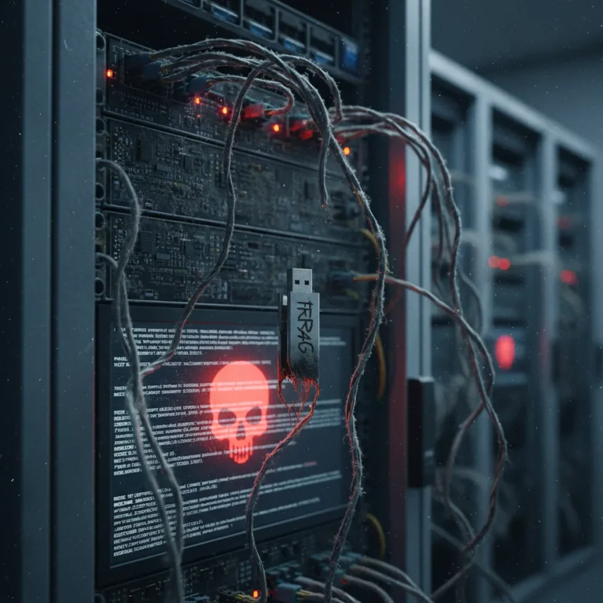 Dirty Frag Linux exploit leaks with zero patches, zero warning — AI-generated illustration