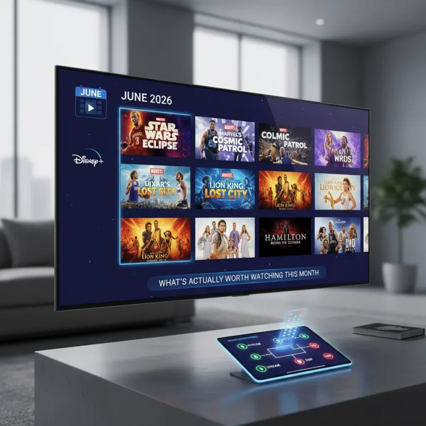 Disney+ June 2026: What's Actually Worth Watching This Month