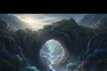 DJI Mavic 3 Pro wins $200K contest with fairyland landscape — AI-generated illustration