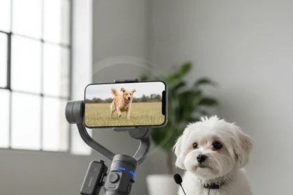 DJI Osmo Mobile 8 Finally Fixes Smartphone Gimbal's Biggest Flaw — AI-generated illustration