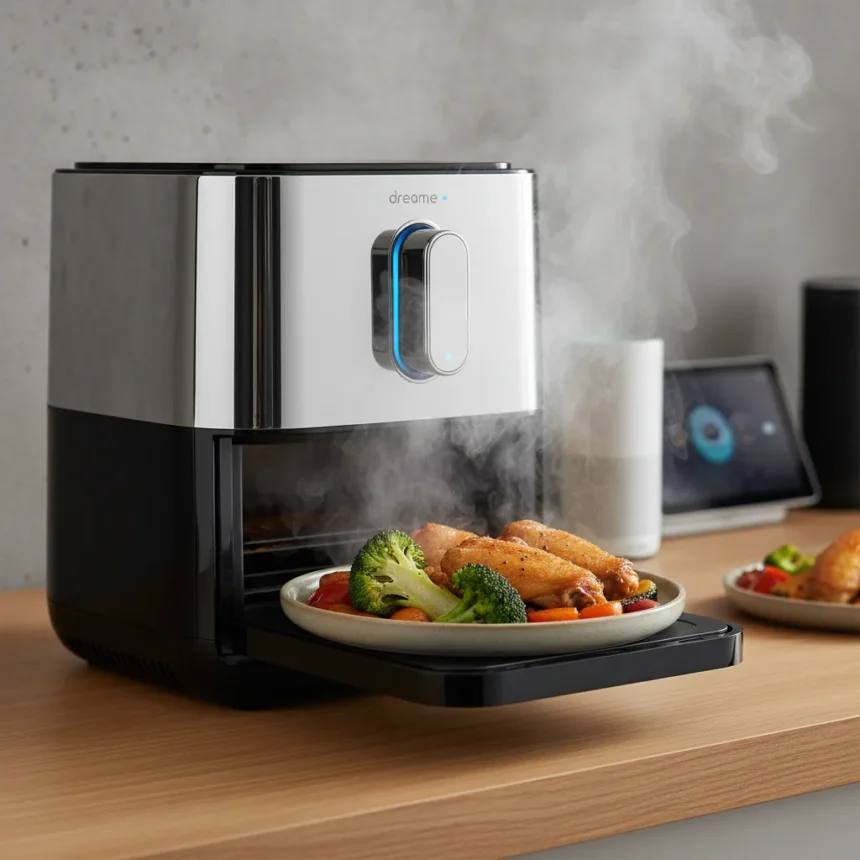 Dreame's superheated steam air fryer solves the cooking problem
