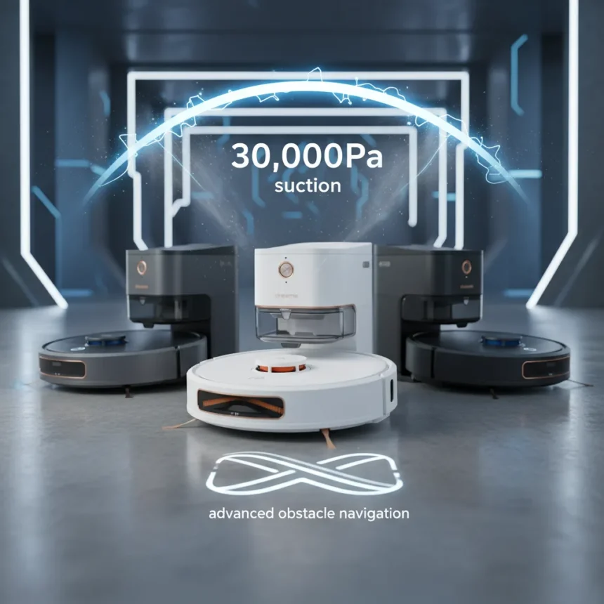 Dreame X50 series robot vacuums hit 30,000Pa suction