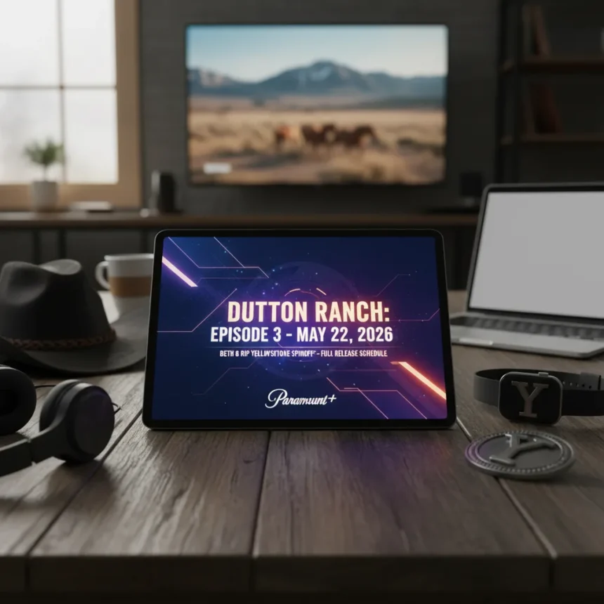 Dutton Ranch episode 3 release date on Paramount+