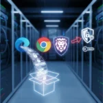 Microsoft Edge password security flaw outpaces Chrome and Brave — AI-generated illustration
