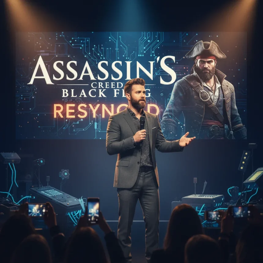 Edward Kenway's actor returns for Black Flag Resynced remake