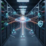 Enterprise AI governance is shifting to the middleware layer — AI-generated illustration