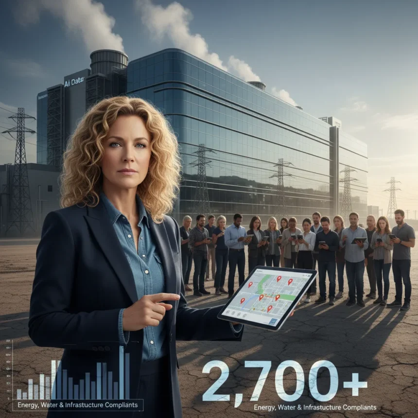 Erin Brockovich Takes On AI Data Centers