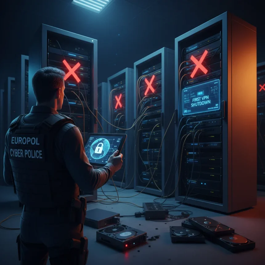 Europol dismantles First VPN service used by ransomware gangs