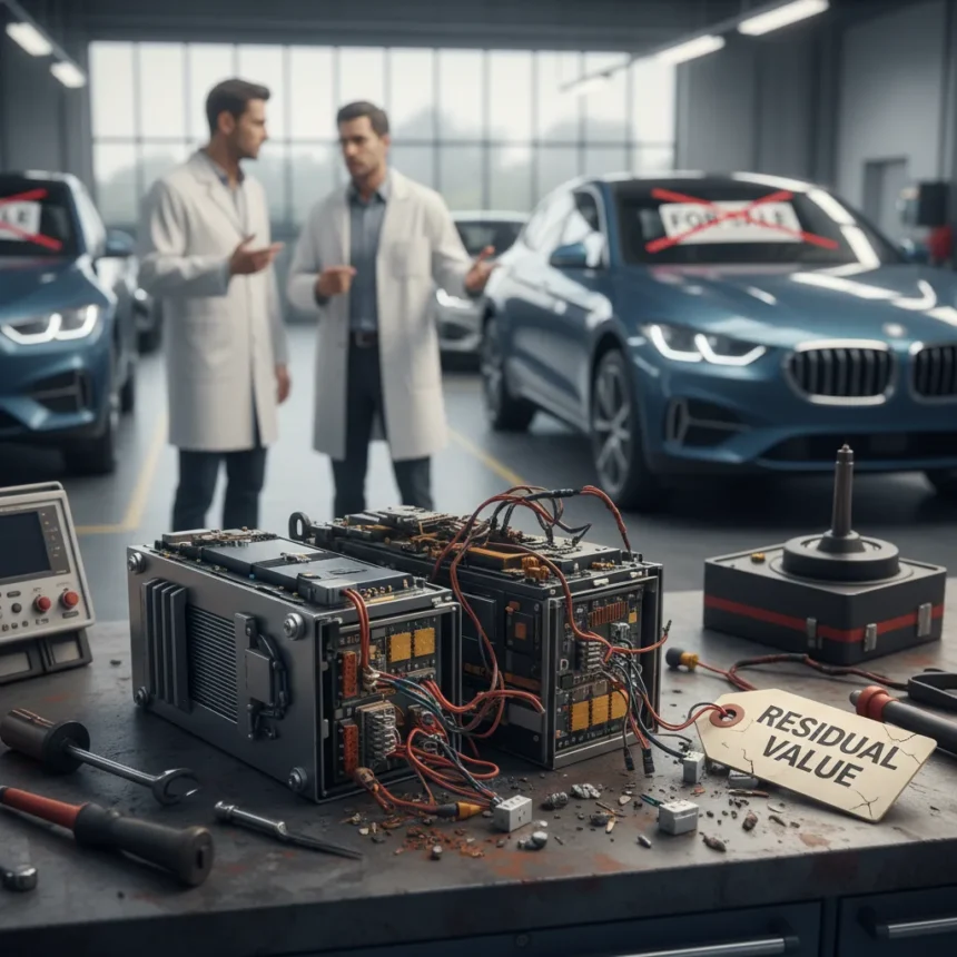 EV battery repairability crisis threatens residual values