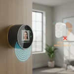 EZVIZ peephole camera facial recognition beats Ring for renters
