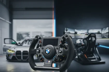Fanatec's BMW M4 GT3 wheel blurs sim racing and real motorsport