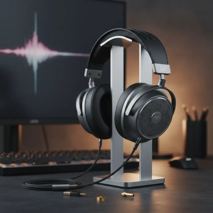 FiiO JT7 Open-Backs Deliver Audiophile Sound Under $120 — AI-generated illustration